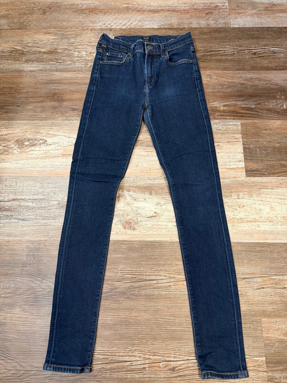 Citizens of Humanity rocket high rise skinny jeans dark wash women’s sz 25 EUC